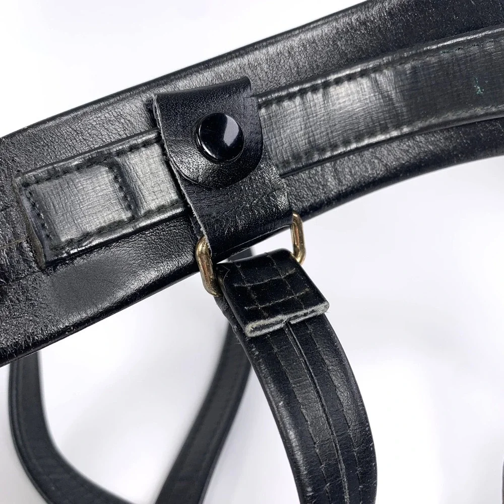 Vintage US Navy Officers Sword Belt & Buckle w/ Hangers Size 34 N.S. Meyer NY